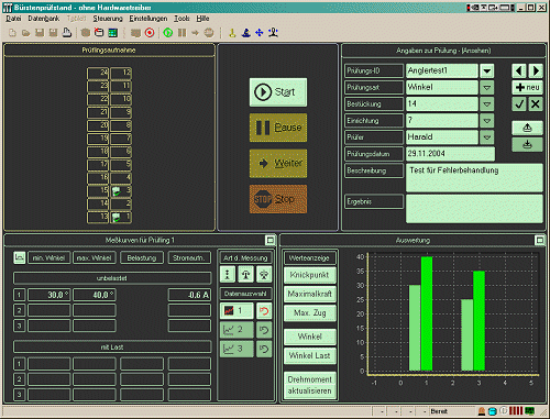 Hauptfenster Multikavit&auml;tenpr&uuml;fstand